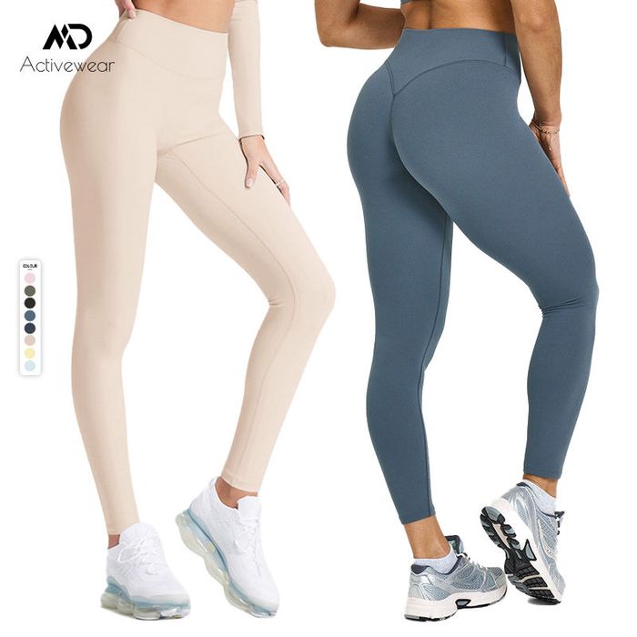 Plus-Size High-Rise Leggings (2XS–4XL) — 280gsm Sculpting Tights for Inclusive Activewear