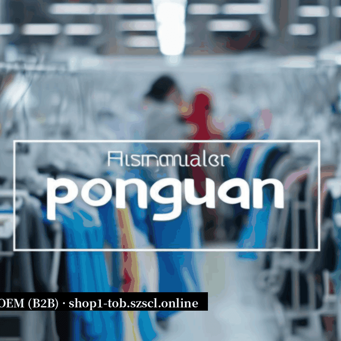 Dongguan Apparel Manufacturing and OEM Sourcing Guide: MOQs, Lead Times & Factory Access
