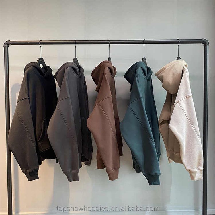 400gsm Heavyweight Oversized Hoodie for Men — Structured Pullover for Streetwear Brands